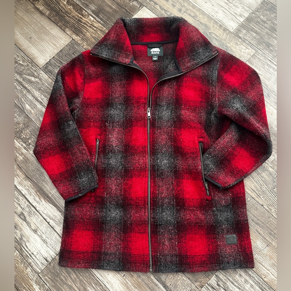 Women’s Lrg wool long Jacket